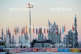 27.11.2010, Kuusamo, Finland (FIN): Venue of Kuusamo in the morning - FIS world cup cross-country, 5km women, Kuusamo (FIN). www.nordicfocus.com. Â© Felgenhauer/NordicFocus. Every downloaded picture is fee-liable.