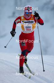 26.11.2010, Kuusamo, Finland (FIN) : Marit Bjoergen (NOR), Fischer, Rottefella, Swix  - FIS world cup cross-country, individual sprint, Kuusamo (FIN). www.nordicfocus.com. © Laiho/NordicFocus. Every downloaded picture is fee-liable.