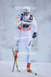 26.11.2010, Kuusamo, Finland (FIN): Calle Halfvarsson (SWE), Fischer, Alpina, Swix, Craft  - FIS world cup cross-country, individual sprint, Kuusamo (FIN). www.nordicfocus.com Â© Felgenhauer/NordicFocus. Every downloaded picture is fee-liable.