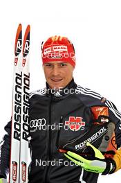 25.11.2010, Kuusamo, Finland (FIN): Tobias Angerer (GER), Rossignol, Rottefella, One Way, adidas  - FIS world cup cross-country, training, Kuusamo (FIN). www.nordicfocus.com. Â© Felgenhauer/NordicFocus. Every downloaded picture is fee-liable.