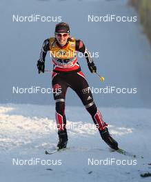 04.12.2010, Duesseldorf, Germany (GER): Jessica Mueller (GER), Fischer, Salomon, Adidas, Leki  - FIS world cup cross-country, individual sprint, Duesseldorf (GER). www.nordicfocus.com. © Hemmersbach/NordicFocus. Every downloaded picture is fee-liable.
