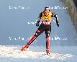 04.12.2010, Duesseldorf, Germany (GER): Nicole Fessel (GER), Rossignol, Rottefella, Alpina, One Way, adidas  - FIS world cup cross-country, individual sprint, Duesseldorf (GER). www.nordicfocus.com. © Hemmersbach/NordicFocus. Every downloaded picture is fee-liable.
