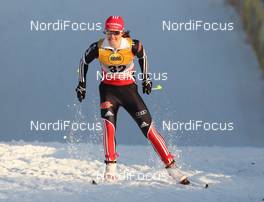 04.12.2010, Duesseldorf, Germany (GER): Katrin Zeller (GER), Rossignol, Rottefella, One Way, adidas  - FIS world cup cross-country, individual sprint, Duesseldorf (GER). www.nordicfocus.com. © Hemmersbach/NordicFocus. Every downloaded picture is fee-liable.