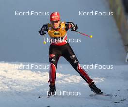 04.12.2010, Duesseldorf, Germany (GER): Lucie Anger (GER), Rossignol, Rottefella, Leki  - FIS world cup cross-country, individual sprint, Duesseldorf (GER). www.nordicfocus.com. © Hemmersbach/NordicFocus. Every downloaded picture is fee-liable.