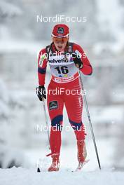 11.12.2010, Davos, Switzerland (SUI): Ingvill Flugstad Oestberg (NOR), Madshus, Rottefella, Swix  - FIS world cup cross-country, 10km women, Davos (SUI). www.nordicfocus.com. Â© Felgenhauer/NordicFocus. Every downloaded picture is fee-liable.