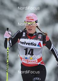 11.12.2010, Davos, Switzerland (SUI): Evi Sachenbacher Stehle (GER), Salomon, One Way, adidas  - FIS world cup cross-country, 10km women, Davos (SUI). www.nordicfocus.com. Â© Felgenhauer/NordicFocus. Every downloaded picture is fee-liable.