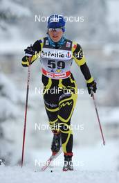 11.12.2010, Davos, Switzerland (SUI): Manon Locatelli (FRA), Rossignol, Swix, One Way  - FIS world cup cross-country, 10km women, Davos (SUI). www.nordicfocus.com. Â© Felgenhauer/NordicFocus. Every downloaded picture is fee-liable.