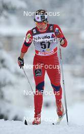 11.12.2010, Davos, Switzerland (SUI): Maiken Caspersen Falla (NOR)  - FIS world cup cross-country, 10km women, Davos (SUI). www.nordicfocus.com. Â© Felgenhauer/NordicFocus. Every downloaded picture is fee-liable.