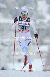11.12.2010, Davos, Switzerland (SUI): Sara Lindborg (SWE), Madshus, Rottefella, Alpina, Star, Craft  - FIS world cup cross-country, 10km women, Davos (SUI). www.nordicfocus.com. Â© Felgenhauer/NordicFocus. Every downloaded picture is fee-liable.