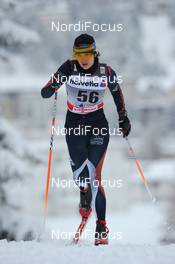 11.12.2010, Davos, Switzerland (SUI): Ursina Badilatti (SUI), Odlo, Atomic, Exel  - FIS world cup cross-country, 10km women, Davos (SUI). www.nordicfocus.com. Â© Felgenhauer/NordicFocus. Every downloaded picture is fee-liable.
