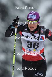 11.12.2010, Davos, Switzerland (SUI): Nicole Fessel (GER), Rossignol, Rottefella, Alpina, One Way, adidas  - FIS world cup cross-country, 10km women, Davos (SUI). www.nordicfocus.com. Â© Felgenhauer/NordicFocus. Every downloaded picture is fee-liable.