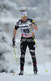 11.12.2010, Davos, Switzerland (SUI): Elizabeth Stephen (USA), Rossignol, Rottefella, One Way  - FIS world cup cross-country, 10km women, Davos (SUI). www.nordicfocus.com. Â© Felgenhauer/NordicFocus. Every downloaded picture is fee-liable.