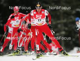 30.01.2010, Seefeld, Austria (AUT): Felix Gottwald (AUT)  - FIS world cup nordic combined, individual gundersen HS100/10km, Seefeld (AUT). www.nordicfocus.com. © Domanski/NordicFocus. Every downloaded picture is fee-liable.