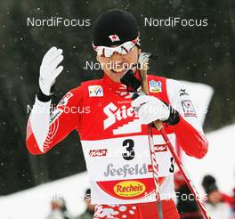 30.01.2010, Seefeld, Austria (AUT): Akito Watabe (JPN), Fischer, Rottefella  - FIS world cup nordic combined, individual gundersen HS100/10km, Seefeld (AUT). www.nordicfocus.com. © Domanski/NordicFocus. Every downloaded picture is fee-liable.