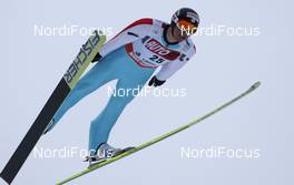 04.03.2010, Lahti, Finland (FIN): Francois Braud (FRA), Fischer - FIS world cup nordic combined, individual gundersen HS130/10km, provisional round, Lahti (FIN). www.nordicfocus.com. © Laiho/NordicFocus. Every downloaded picture is fee-liable.