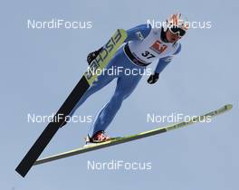 12.03.2010, Holmenkollen, Norway (NOR): Taihei Kato (JPN), Fischer  - FIS world cup nordic combined, training, Holmenkollen (NOR). www.nordicfocus.com. © Hemmersbach/NordicFocus. Every downloaded picture is fee-liable.
