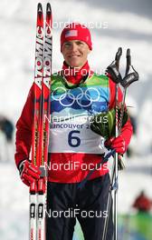 25.02.2010, Whistler, Canada (CAN): Bill Demong (USA), Atomic  - Olympic Winter Games Vancouver 2010, nordic combined, individual gundersen HS140/10km, Whistler (CAN). www.nordicfocus.com. © NordicFocus. Every downloaded picture is fee-liable.