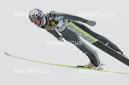 31.12.2009, Garmisch, Germany (GER): Gregor Schlierenzauer (AUT), Fischer  - FIS world cup ski jumping, four hills tournament, individual HS140, training, Garmisch (GER). www.nordicfocus.com. © Domanski/NordicFocus. Every downloaded picture is fee-liable.