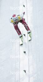 03.01.2010, Innsbruck, Austria (AUT): Simon Ammann (SUI), Fischer, adidas  - FIS world cup ski jumping, four hills tournament, individual HS130, Innsbruck (AUT). www.nordicfocus.com. © Domanski/NordicFocus. Every downloaded picture is fee-liable.