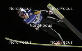 03.02.2010, Klingenthal, Germany (GER): Adam Malysz (POL), Fischer  - FIS world cup ski jumping, individual HS140, Klingenthal (GER). www.nordicfocus.com. © Domanski/NordicFocus. Every downloaded picture is fee-liable.