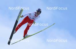 07.03.2010, Lahti, Finland (FIN): Thomas Morgenstern (AUT), Fischer - FIS world cup ski jumping, individual HS130, Lahti (FIN). www.nordicfocus.com. © Laiho/NordicFocus. Every downloaded picture is fee-liable.