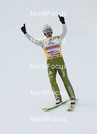 07.03.2010, Lahti, Finland (FIN):  Simon Ammann (SUI), Fischer - FIS world cup ski jumping, individual HS130, Lahti (FIN). www.nordicfocus.com. © Laiho/NordicFocus. Every downloaded picture is fee-liable.