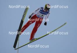 06.03.2010, Lahti, Finland (FIN): Marco Grigoli (SUI), Fischer  - FIS world cup ski jumping, team HS130, Lahti (FIN). www.nordicfocus.com. © Laiho/NordicFocus. Every downloaded picture is fee-liable.