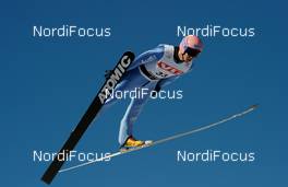 14.03.2010, Holmenkollen, Norway (NOR): Michael Neumayer (GER); Atomic - FIS world cup ski jumping, individual HS134, Holmenkollen (NOR). www.nordicfocus.com. © Felgenhauer/NordicFocus. Every downloaded picture is fee-liable.