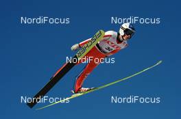 14.03.2010, Holmenkollen, Norway (NOR): Antonin Hajek (CZE) - FIS world cup ski jumping, individual HS134, Holmenkollen (NOR). www.nordicfocus.com. © Felgenhauer/NordicFocus. Every downloaded picture is fee-liable.