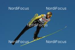 14.03.2010, Holmenkollen, Norway (NOR): Noriaki Kasai (JPN), Fischer - FIS world cup ski jumping, individual HS134, Holmenkollen (NOR). www.nordicfocus.com. © Felgenhauer/NordicFocus. Every downloaded picture is fee-liable.