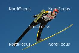 14.03.2010, Holmenkollen, Norway (NOR): Andreas Wank (GER); Fischer - FIS world cup ski jumping, individual HS134, Holmenkollen (NOR). www.nordicfocus.com. © Felgenhauer/NordicFocus. Every downloaded picture is fee-liable.