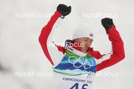 13.02.2010, Whistler, Canada (CAN): Adam Malysz (POL), Fischer  - Olympic Winter Games Vancouver 2010, ski jumping, individual HS106, Whistler (CAN). www.nordicfocus.com. © NordicFocus. Every downloaded picture is fee-liable.