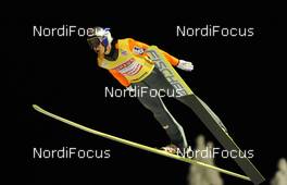 27.11.2010, Kuusamo, Finland (FIN): Thomas Morgenstern (AUT), Fischer  - FIS world cup ski jumping, team HS142, Kuusamo (FIN). www.nordicfocus.com. Â© Felgenhauer/NordicFocus. Every downloaded picture is fee-liable.