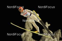 27.11.2010, Kuusamo, Finland (FIN): Michael Uhrmann (GER), Fischer  - FIS world cup ski jumping, team HS142, Kuusamo (FIN). www.nordicfocus.com. Â© Felgenhauer/NordicFocus. Every downloaded picture is fee-liable.