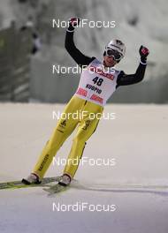 01.12.2010, Kuopio, Finland (FIN):  Simon Ammann (SUI), Fischer - FIS world cup ski jumping, individual HS127, Kuopio (FIN). www.nordicfocus.com. © Laiho/NordicFocus. Every downloaded picture is fee-liable.