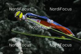 01.12.2010, Kuopio, Finland (FIN):  Andreas Kuettel (SUI), Fischer, ODLO - FIS world cup ski jumping, individual HS127, Kuopio (FIN). www.nordicfocus.com. © Laiho/NordicFocus. Every downloaded picture is fee-liable.