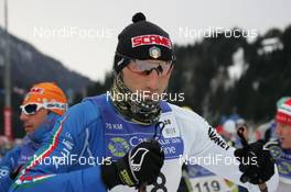 31.01.2010, Val di Fiemme, Italy (ITA): Marco Cattaneo (ITA), Swix, Ski Trab, Rudy Project  - FIS Marathon Cup Marcialonga, Val di Fiemme (ITA). www.nordicfocus.com. © Hemmersbach/NordicFocus. Every downloaded picture is fee-liable.