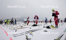 13.02.2010, St. Johann, Austria (AUT): Start Feature 50km classic race - Int. Tiroler Koasaloppet, St. Johann (AUT). www.nordicfocus.com. © Laiho/NordicFocus. Every downloaded picture is fee-liable.
