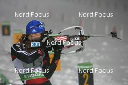 06.01.2011, Oberhof, Germany (GER): Magdalena Neuner (GER), Fischer, Rottefella, Exel, adidas - IBU world cup biathlon, relay women, Oberhof (GER). www.nordicfocus.com. © Manzoni/NordicFocus. Every downloaded picture is fee-liable.