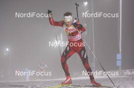 07.01.2011, Oberhof, Germany (GER): Tarjei Boe (NOR), Fischer, Rottefella, Swix, ODLO - IBU world cup biathlon, sprint men, Oberhof (GER). www.nordicfocus.com. © Manzoni/NordicFocus. Every downloaded picture is fee-liable.