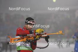 07.01.2011, Oberhof, Germany (GER): Ole Einar Bjoerndalen (NOR), Madshus, Rottefella, Odlo - IBU world cup biathlon, sprint men, Oberhof (GER). www.nordicfocus.com. © Manzoni/NordicFocus. Every downloaded picture is fee-liable.