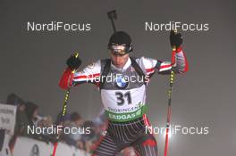 07.01.2011, Oberhof, Germany (GER): Lukas Szczurek (POL), Salomon, Leki  - IBU world cup biathlon, sprint men, Oberhof (GER). www.nordicfocus.com. © Manzoni/NordicFocus. Every downloaded picture is fee-liable.
