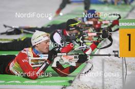 07.01.2011, Oberhof, Germany (GER): Tarjei Boe (NOR), Fischer, Rottefella, Swix, ODLO - IBU world cup biathlon, sprint men, Oberhof (GER). www.nordicfocus.com. © Manzoni/NordicFocus. Every downloaded picture is fee-liable.