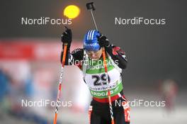 08.01.2011, Oberhof, Germany (GER): Magdalena Neuner (GER), Fischer, Rottefella, Exel, adidas - IBU world cup biathlon, sprint women, Oberhof (GER). www.nordicfocus.com. © Manzoni/NordicFocus. Every downloaded picture is fee-liable.
