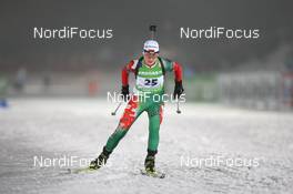 08.01.2011, Oberhof, Germany (GER): Darya Domracheva (BLR), Fischer, Rottefella, Swix - IBU world cup biathlon, sprint women, Oberhof (GER). www.nordicfocus.com. © Manzoni/NordicFocus. Every downloaded picture is fee-liable.