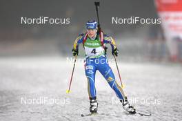 08.01.2011, Oberhof, Germany (GER): Anna Carin Zidek (SWE), Salomon, Leki, adidas - IBU world cup biathlon, sprint women, Oberhof (GER). www.nordicfocus.com. © Manzoni/NordicFocus. Every downloaded picture is fee-liable.
