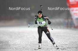 08.01.2011, Oberhof, Germany (GER): Madara Liduma (LAT), Fischer, Salomon - IBU world cup biathlon, sprint women, Oberhof (GER). www.nordicfocus.com. © Manzoni/NordicFocus. Every downloaded picture is fee-liable.