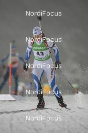 08.01.2011, Oberhof, Germany (GER): Eveli Saue (EST), Madshus, Rottefella - IBU world cup biathlon, sprint women, Oberhof (GER). www.nordicfocus.com. © Manzoni/NordicFocus. Every downloaded picture is fee-liable.