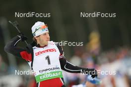 12.01.2011, Ruhpolding, Germany (GER): Toni Lang (GER), Madshus, Rottefella, Exel, adidas - IBU world cup biathlon, individual men, Ruhpolding (GER). www.nordicfocus.com. © Manzoni/NordicFocus. Every downloaded picture is fee-liable.