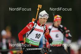 12.01.2011, Ruhpolding, Germany (GER): Ole Einar Bjoerndalen (NOR), Madshus, Rottefella, Odlo - IBU world cup biathlon, individual men, Ruhpolding (GER). www.nordicfocus.com. © Manzoni/NordicFocus. Every downloaded picture is fee-liable.